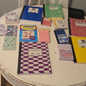 lot of note books + More All Mew